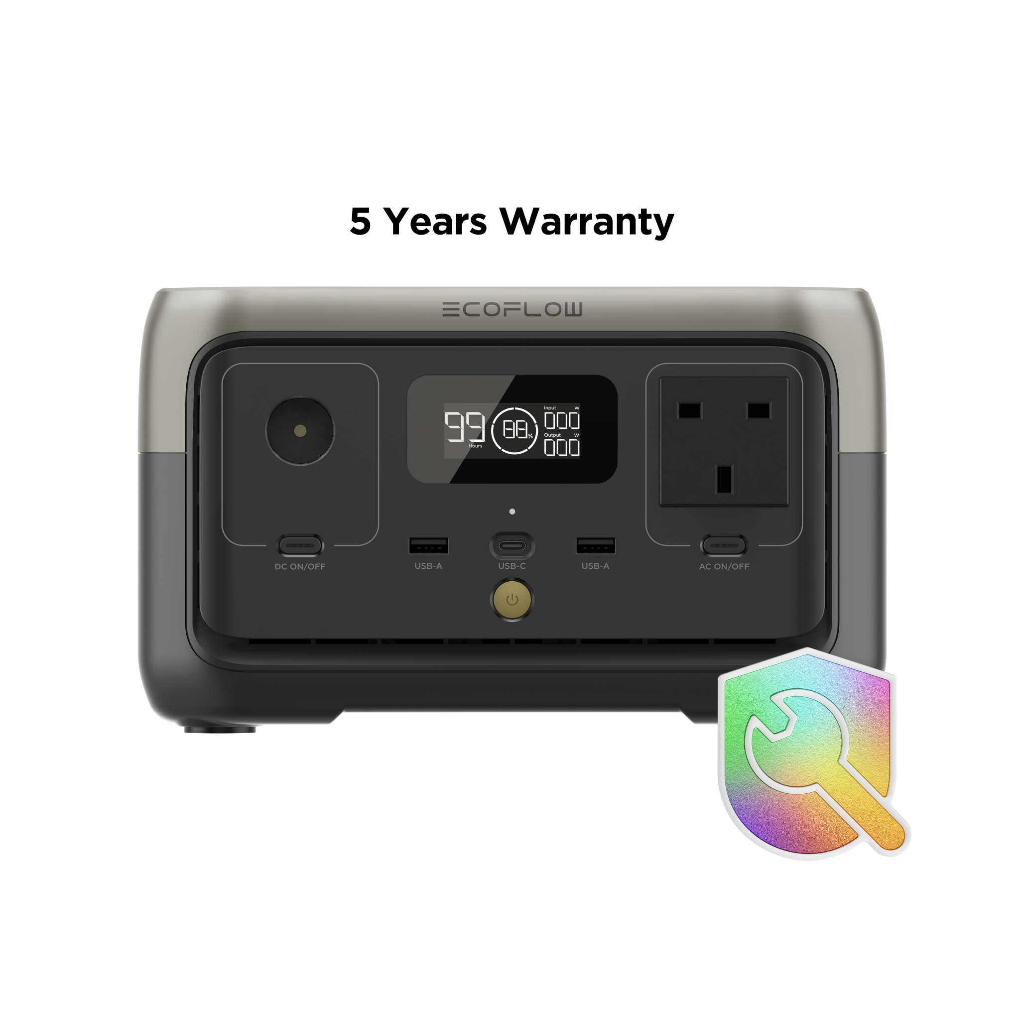 EcoFlow RIVER 2 Portable Power Station (300W,256Wh)