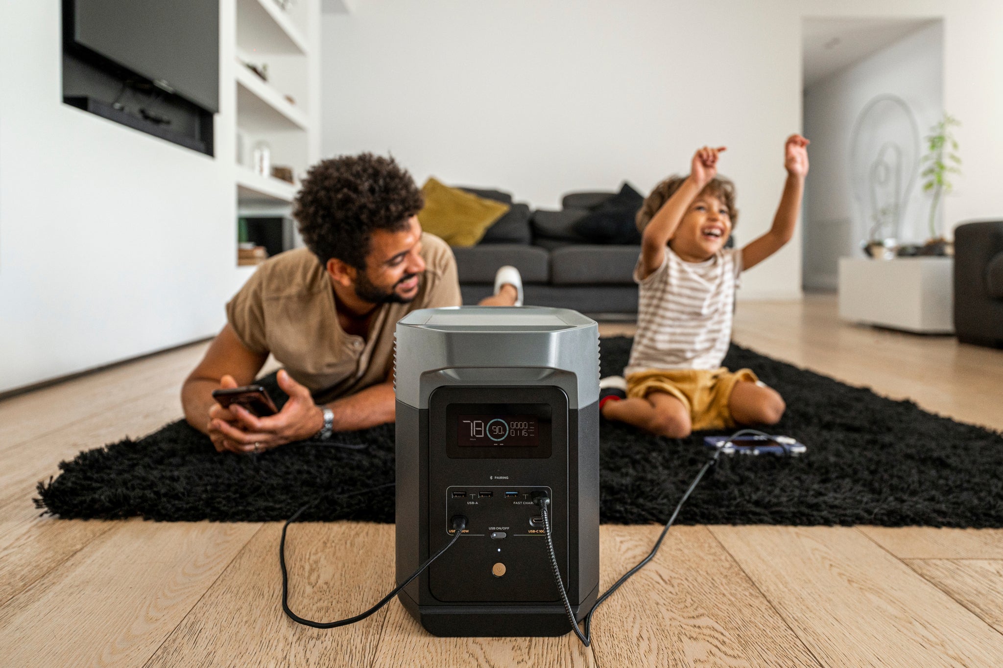 EcoFlow DELTA 2 Portable Power Station (1800W,1024Wh)