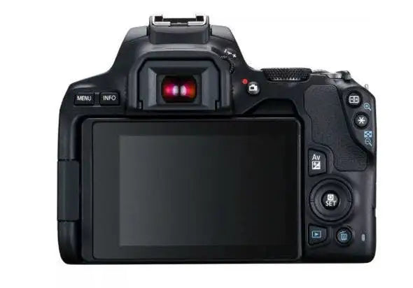 Canon EOS 250D DSLR Camera, Black+ EF-S 18-55mm f-3.5-5.6 III+ EF 75-300mm f-4-5.6 III Lens
