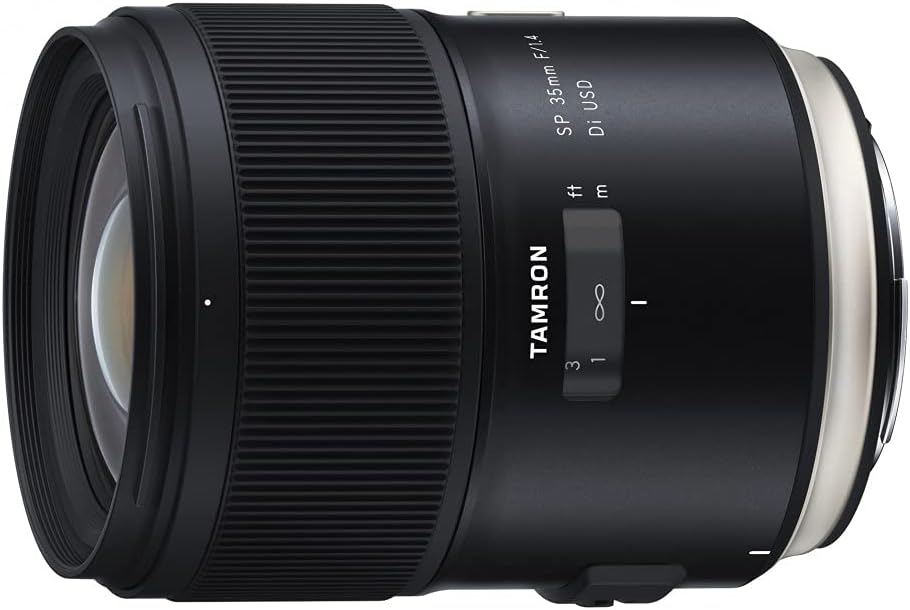Tamron - SP 35 mm F/1.4 Di USD for DLSR - Lens for Nikon Cameras - Black - F045N