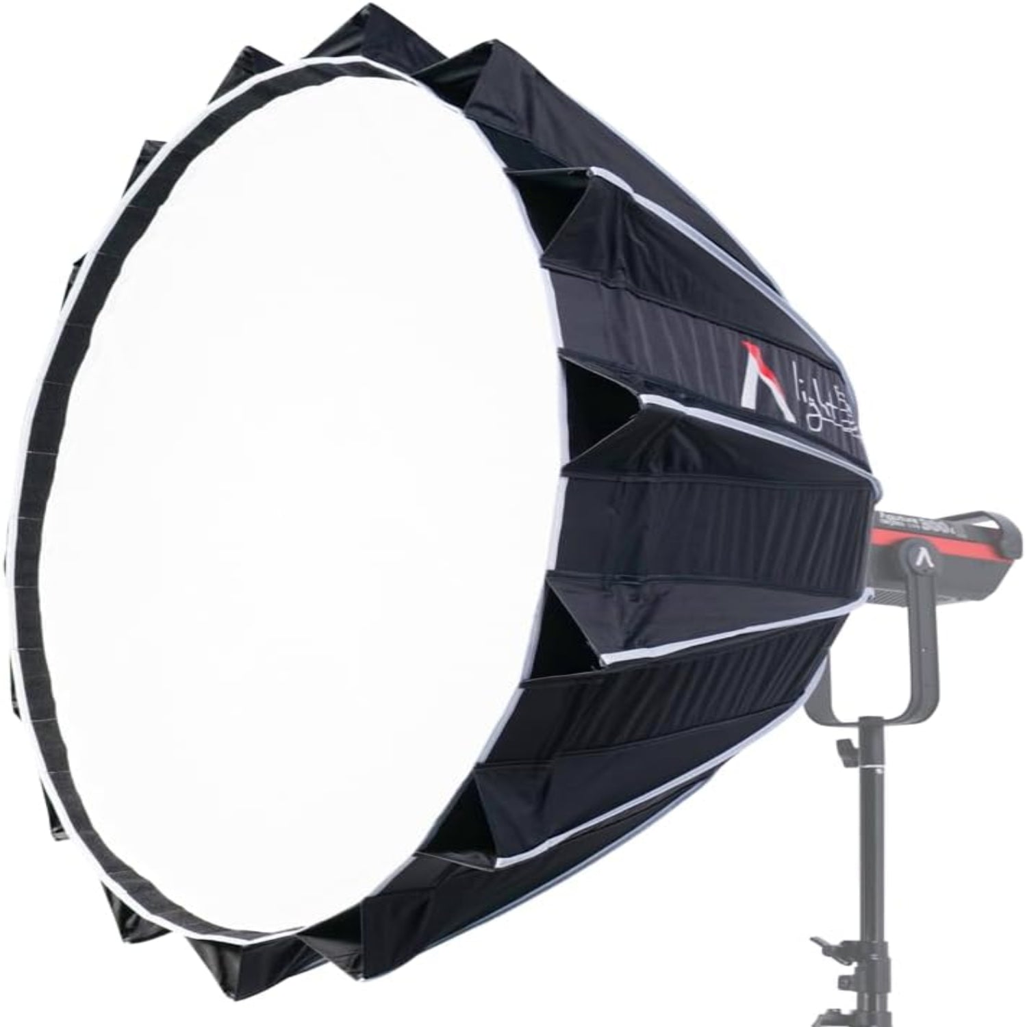 Aputure Light Dome III Studio Reflector Softbox with All-New Quick-Folding Design Bowens Mount with Diffuser Honeycomb Grid Gel Holder Carry Bag- 3ft (90cm) Quick-Setup Softbox