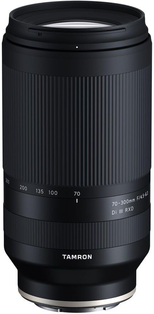 Tamron 70-300mm F/4.5-6.3 Di III RXD for Sony FE, A047SF Black UAE Version with UAE Warranty Support