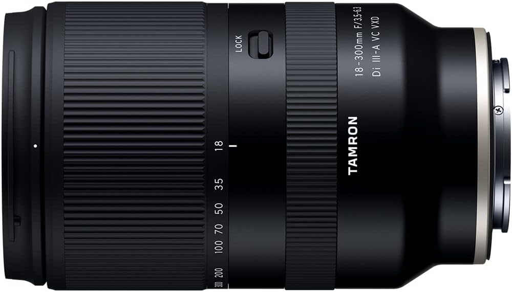 Tamron 18-300mm F/3.5-6.3 Di III-A VC VXD - Zoom Lens for APS-C mirrorless Sony Cameras-B061S