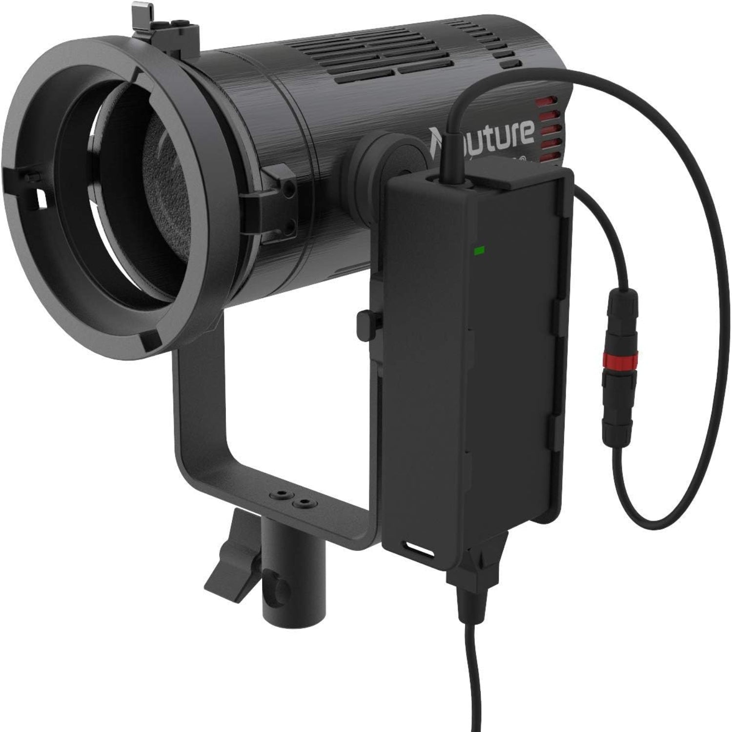Aputure 60x Aputure Light Storm LS 60x Bi-Color LED Light 30000lux @1m, CRI 95+ TLCI 95+Built-in 9 Lighting FX, Support NP-F970 Battery, includes Barn Doors Support Sidus APP Control