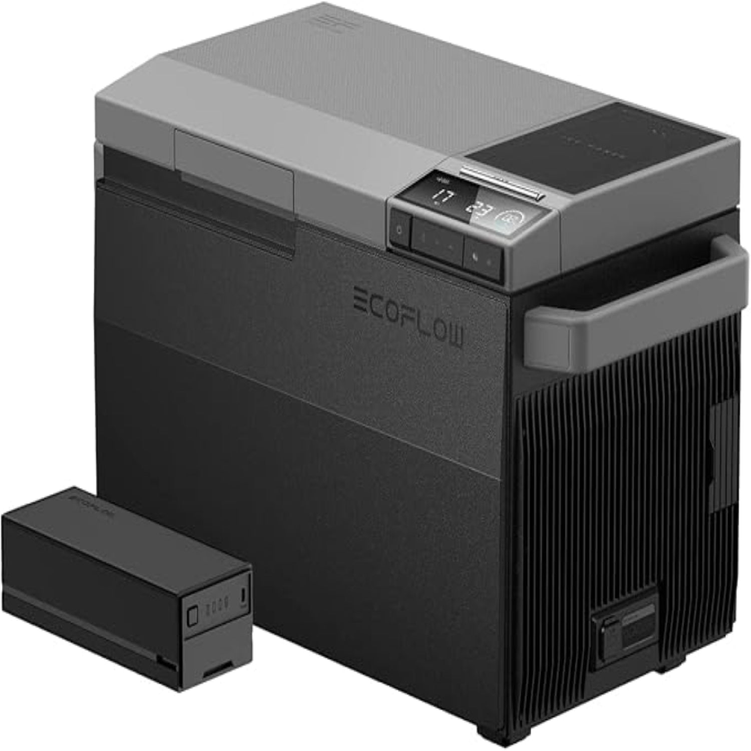 ECOFLOW GLACIER 38L Fridge Freezer with 298Wh Plug-in Battery, 12 Volt Refrigerator, Car Fridge, Electric Cooler for Truck, Van, RV, Camper, SUV, Boat, Camping, Road Trips?