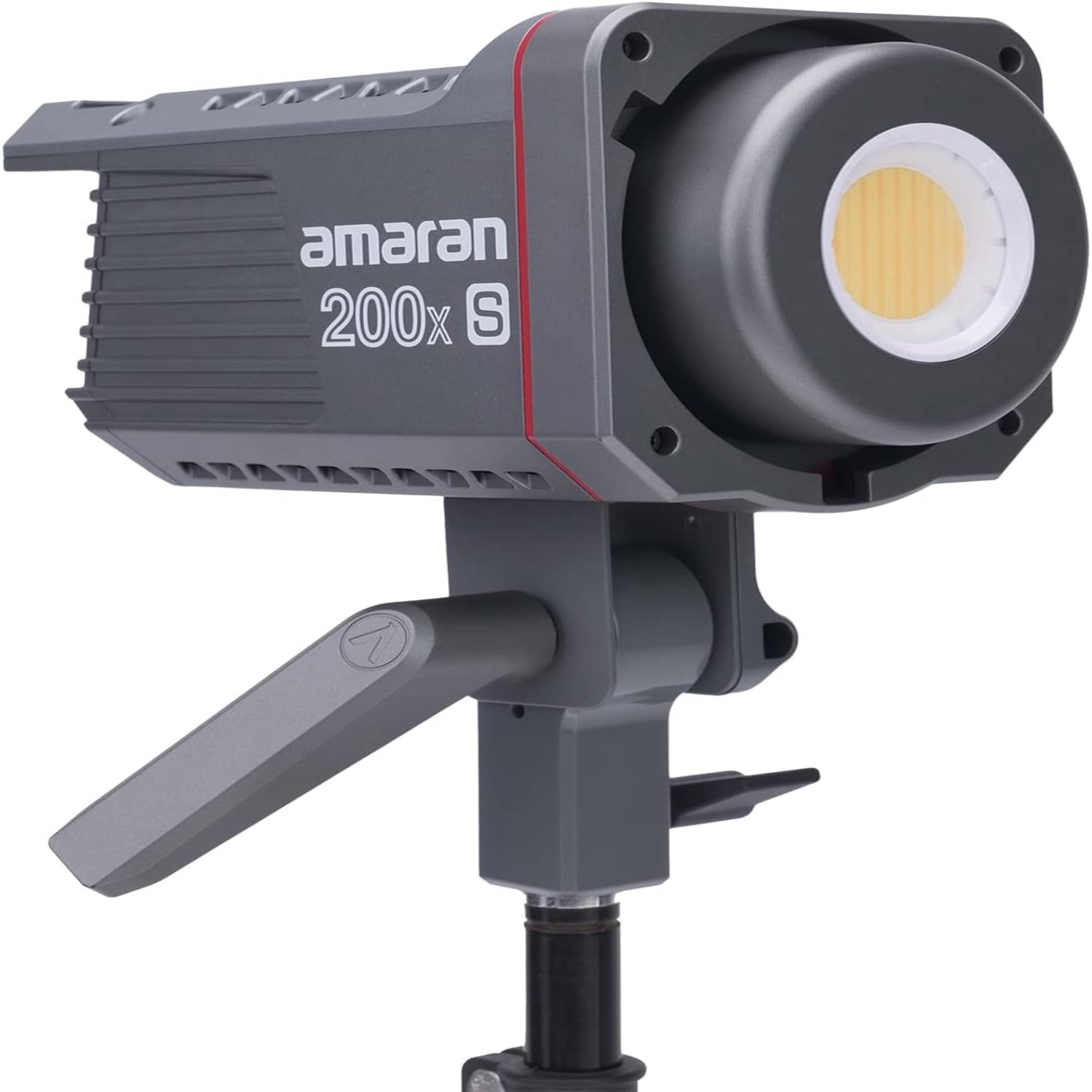 Aputure amaran 200x S 200W Bi-Color LED Video Light, 2700-6500k CRI95+, TLCI98+ Bluetooth App Control 9 Built-in Lighting Effects DC/AC Power Supply Bowens Mount Silent Fan (amaran 200xS)