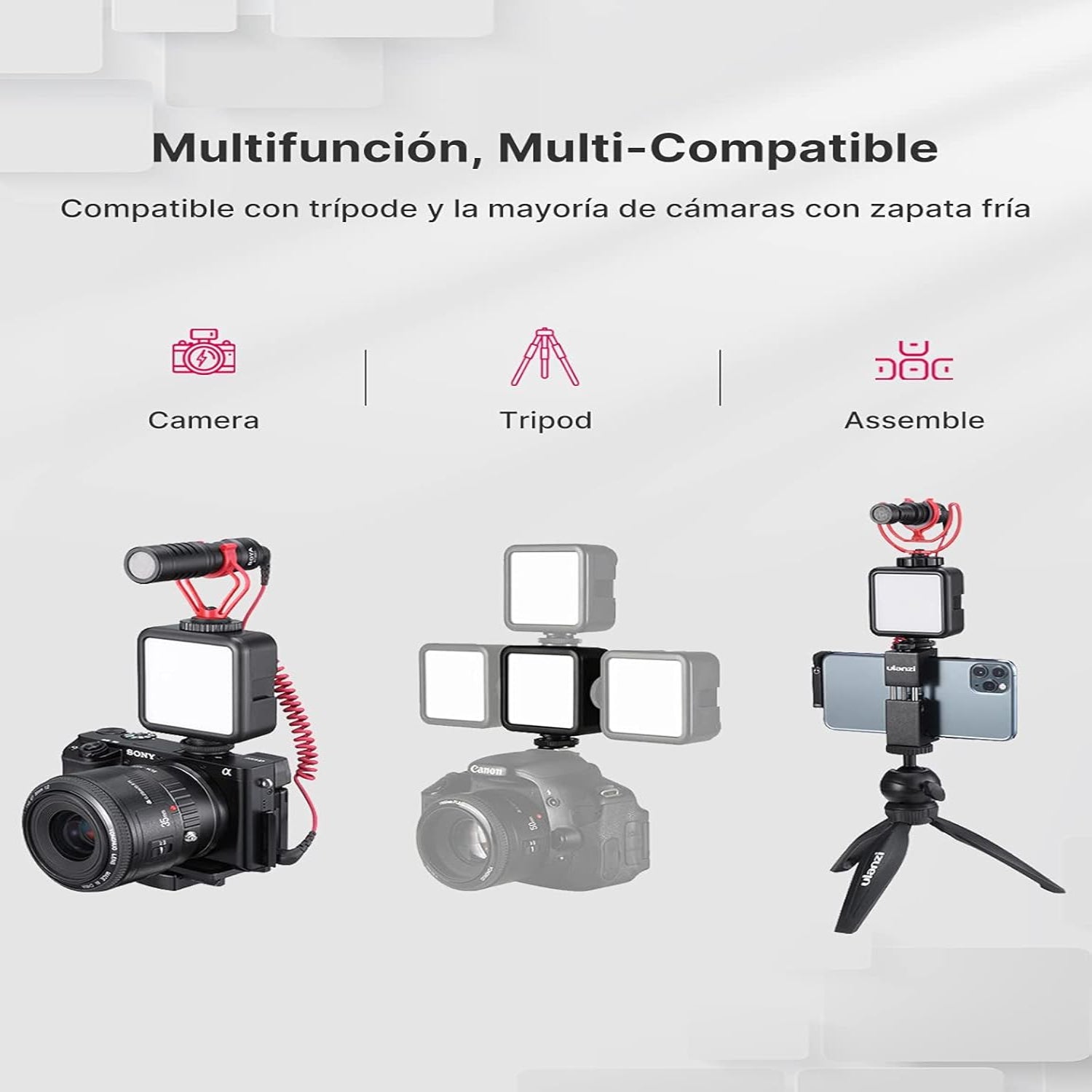 ULANZI Mini Pocket 49 RGB Video LED Light