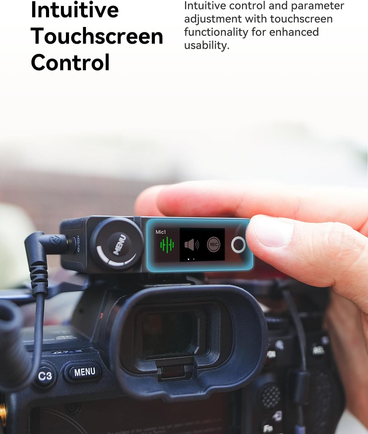 Hollyland LARK MAX Solo Wireless Microphone System (2.4 GHz, Black)