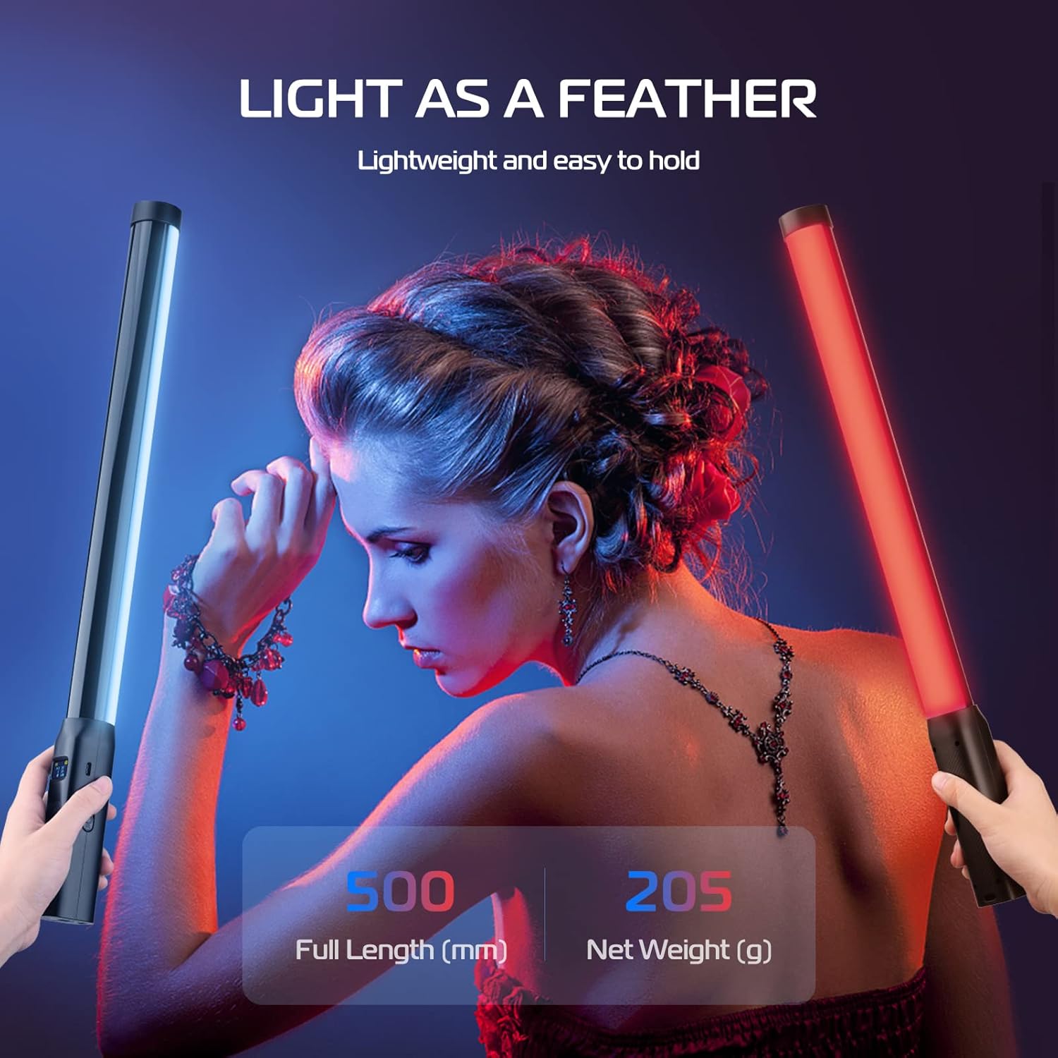 ULANZI VL119 RGB Hand Held Tube Light