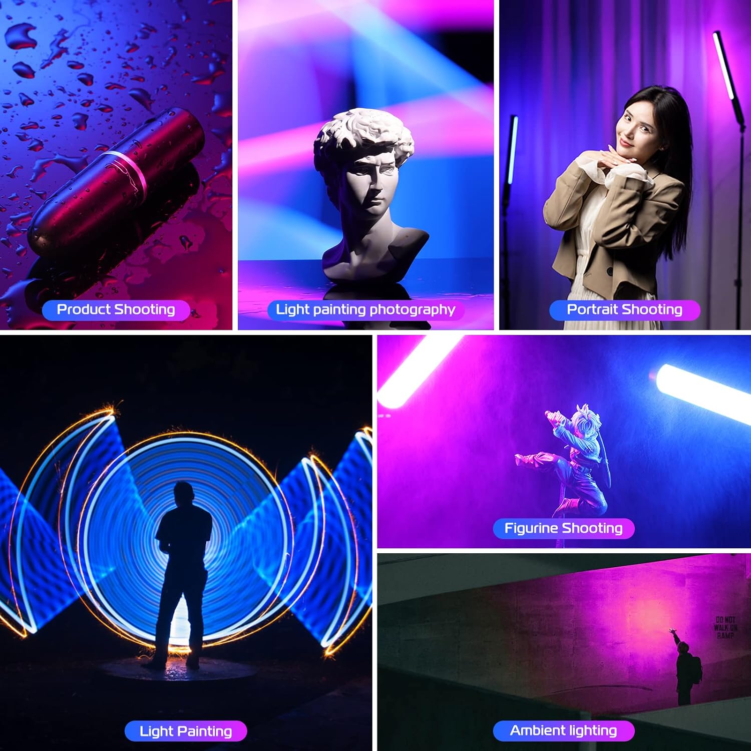 ULANZI VL119 RGB Hand Held Tube Light