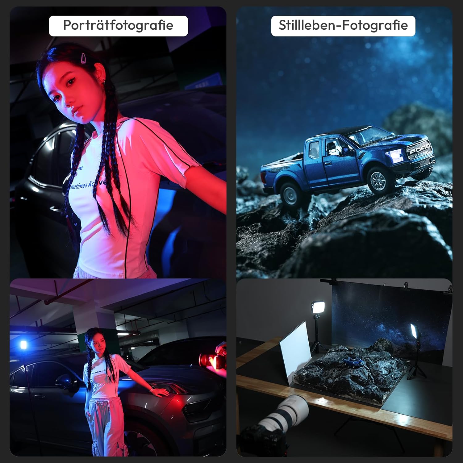ULANZI LE20 20W RGB Pocket Light Black