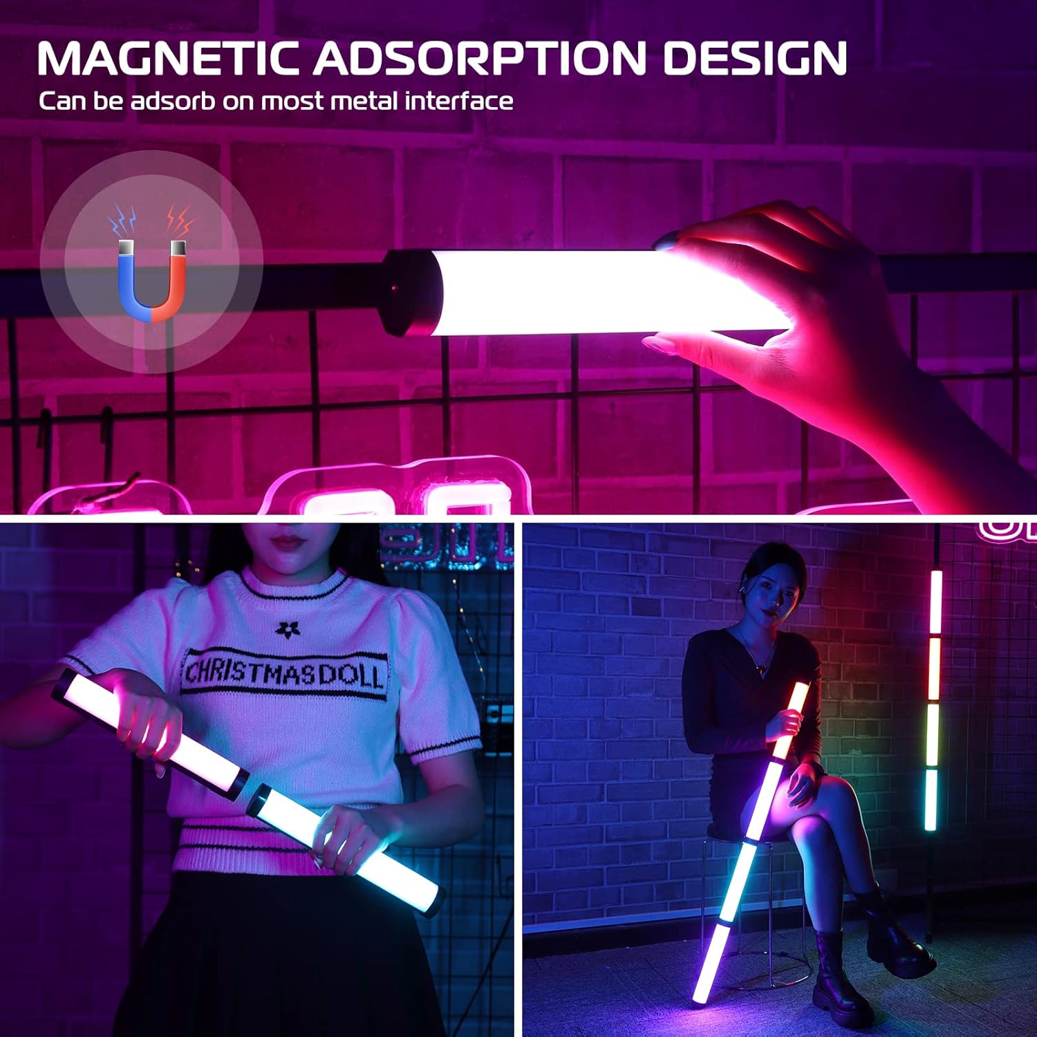 ULANZI Vl110 Tube Light with Magnet