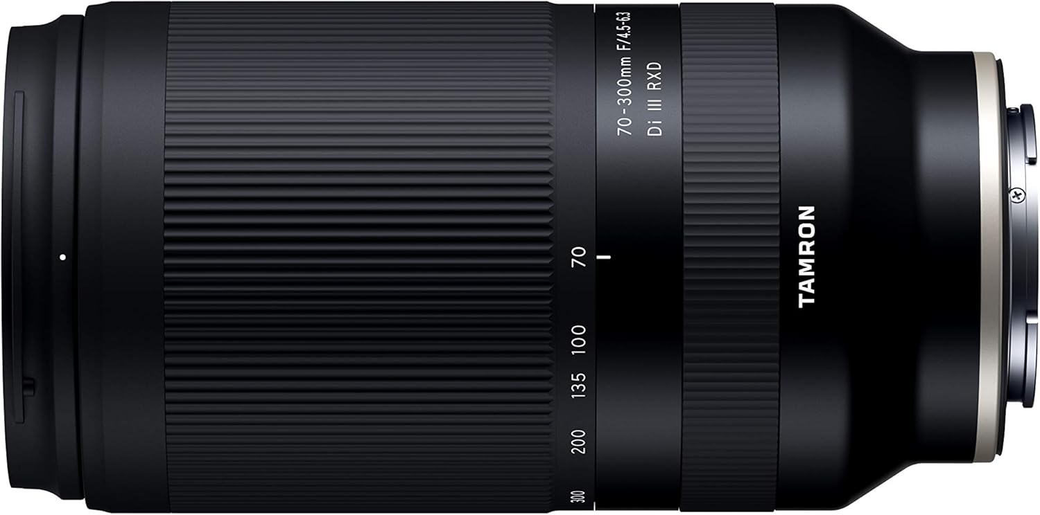 Tamron 70-300mm F/4.5-6.3 Di III RXD for Sony FE, A047SF Black UAE Version with UAE Warranty Support