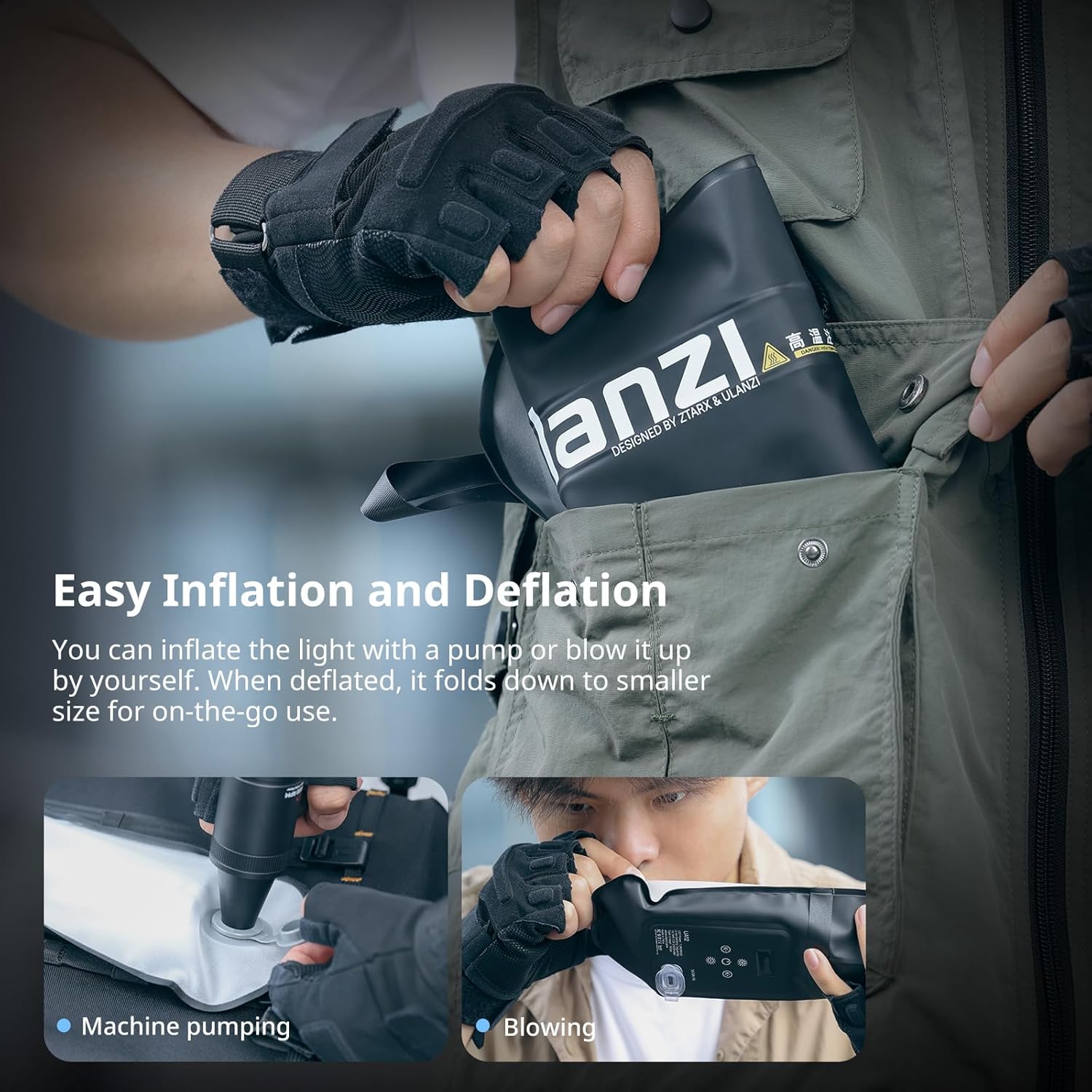 ULANZI UA12 Portable Air Tube Light 12W