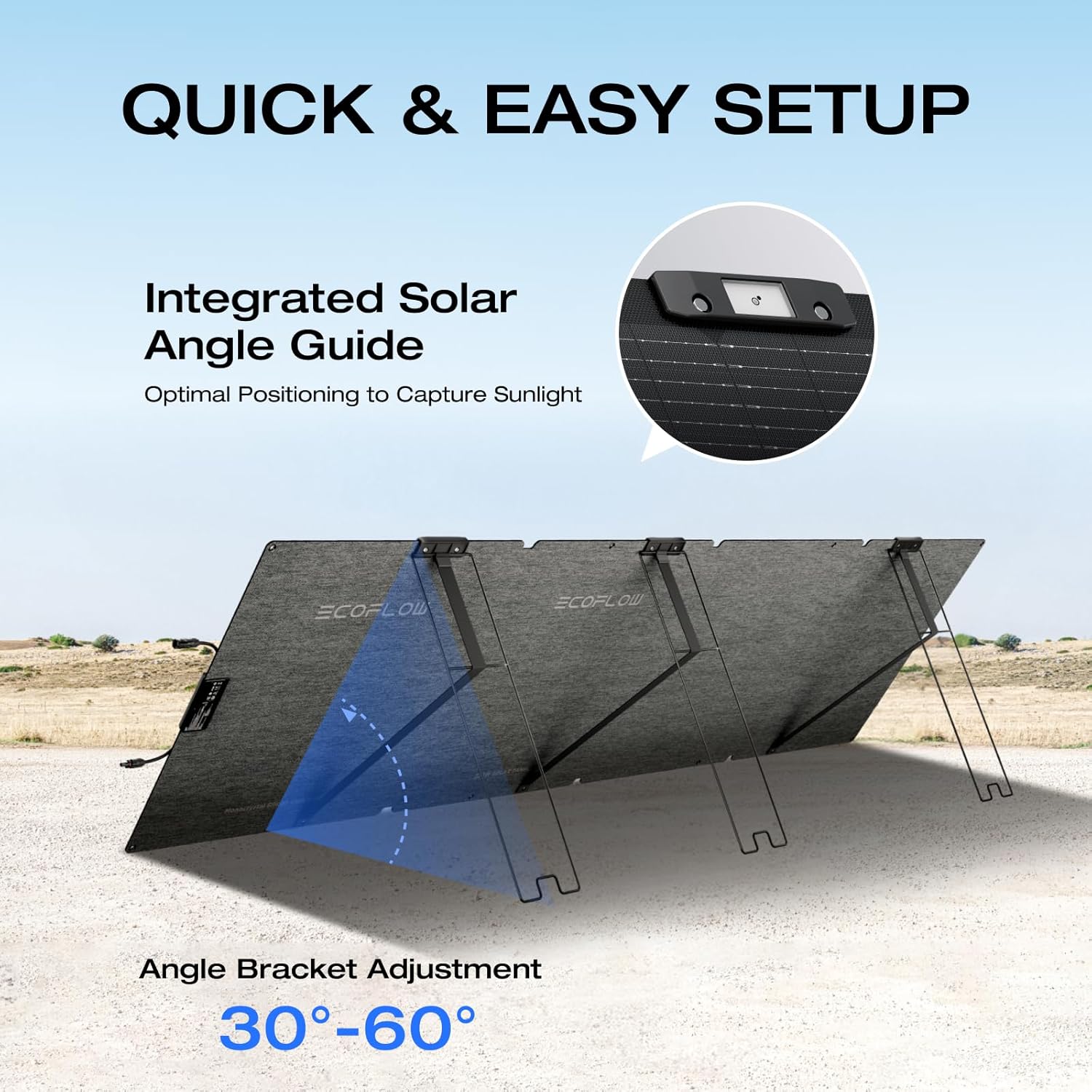 Ecoflow Solar Panel - 220W Bifacial (Box Open)