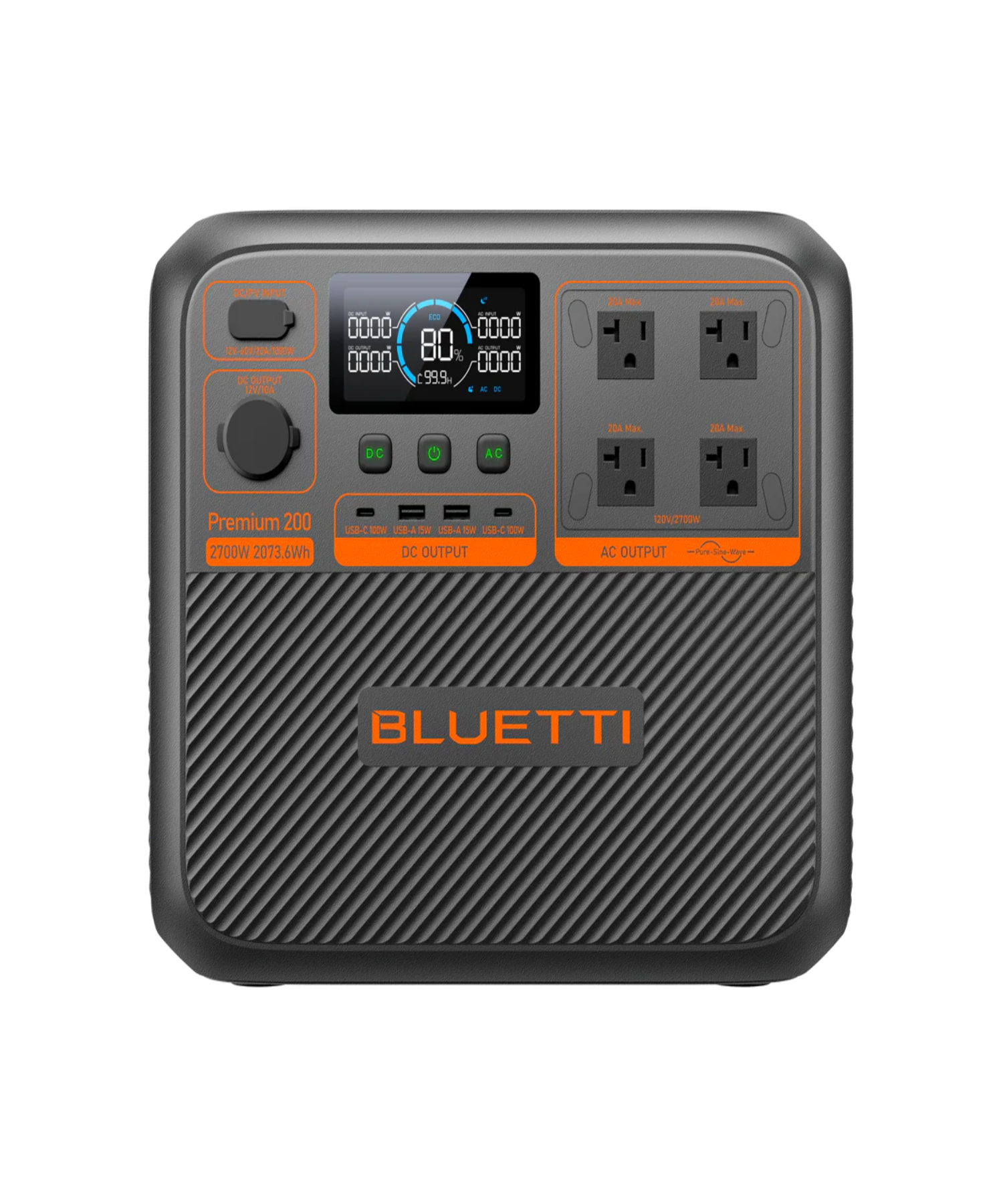 BLUETTI Premium 200 V2 Portable Power Station(2700W,2073.6WH) UK Plug.
