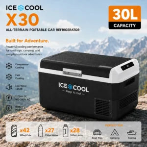 ICECOOL X30 All-Terrain 30L Portable Car Refrigerator
