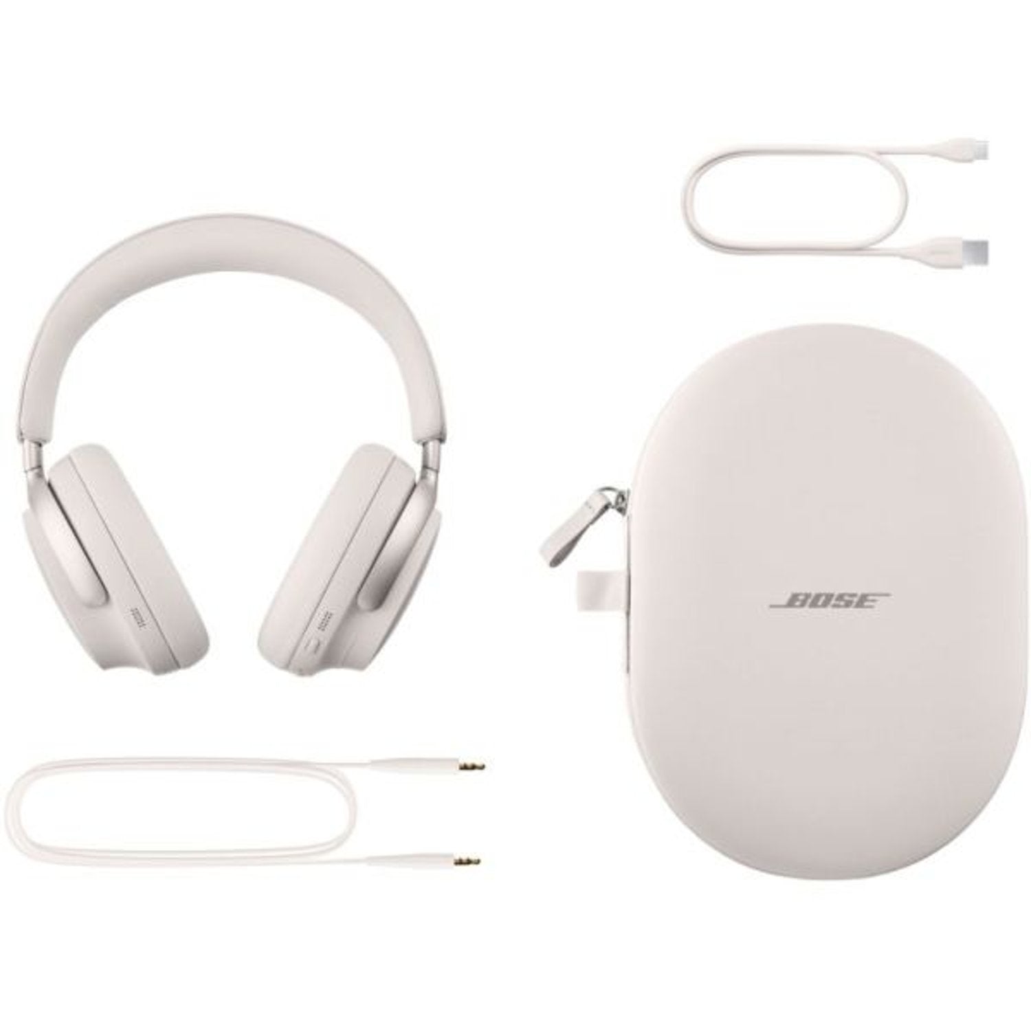 Bose 880066-0200 QuietComfort Ultra Wireless Over Ear Headphones White Smoke