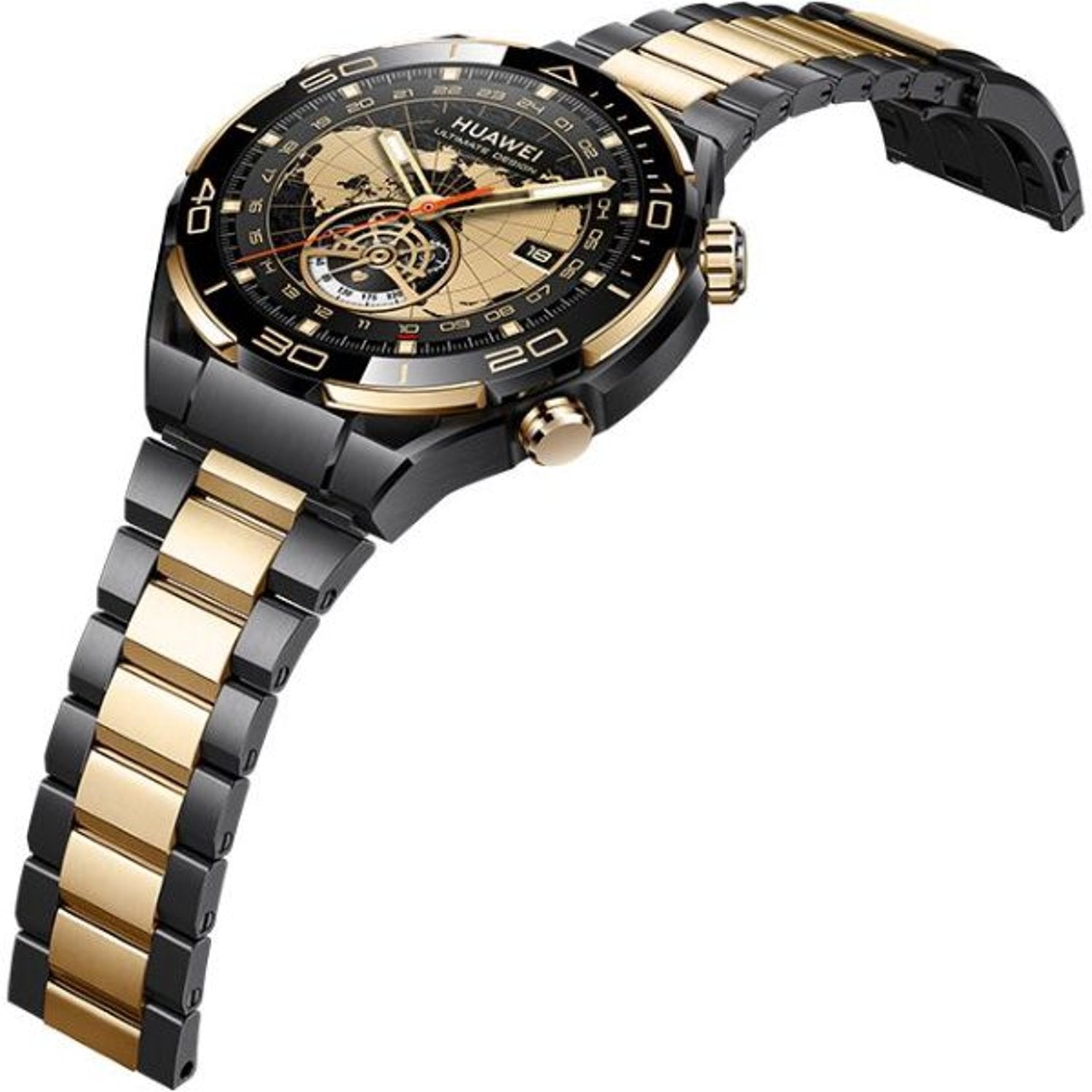 Huawei Watch Ultimate Smart Watch – Gold Titanium Strap – (CLB-B19)
