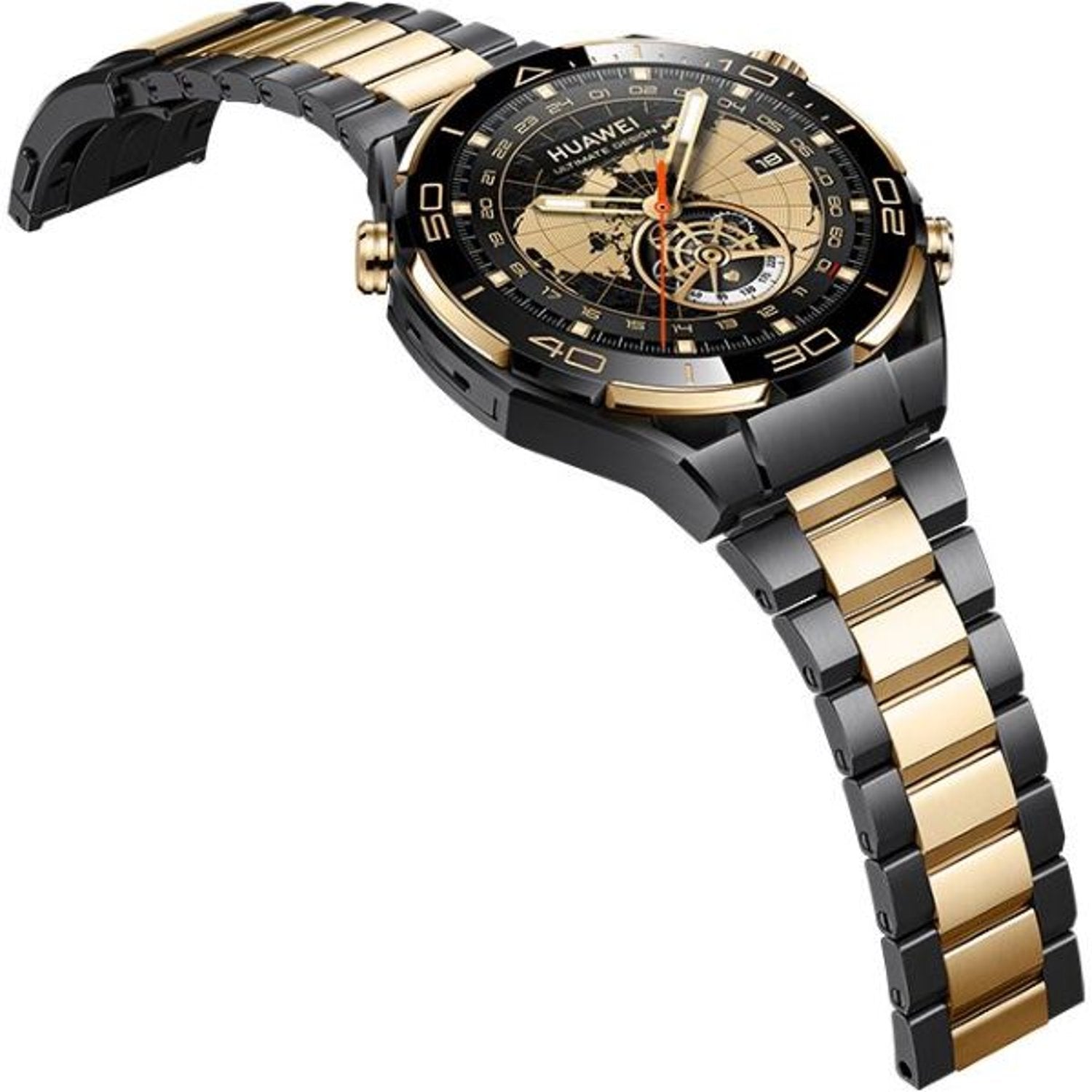 Huawei Watch Ultimate Smart Watch – Gold Titanium Strap – (CLB-B19)