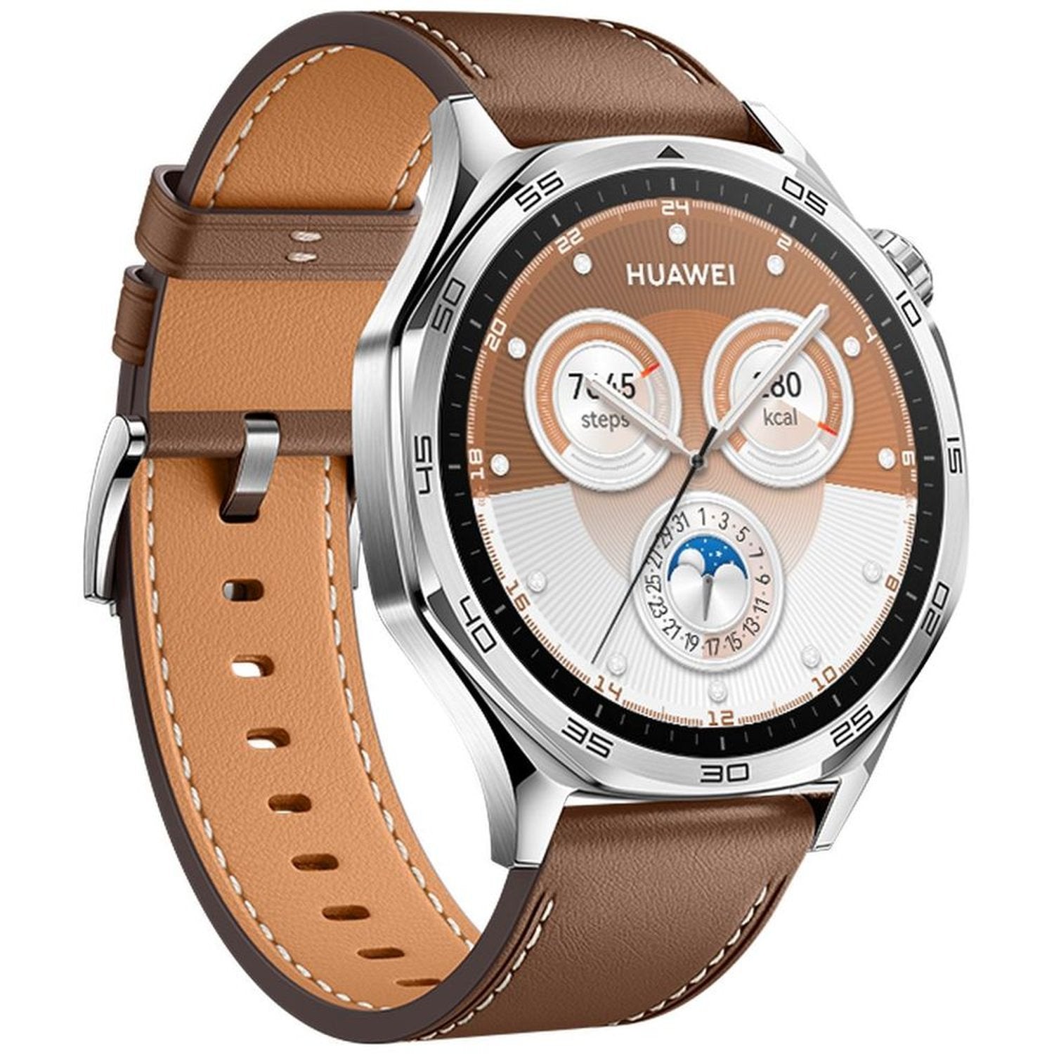 Huawei Watch GT5 Smart Watch 46mm – Brown (VLI-B19)