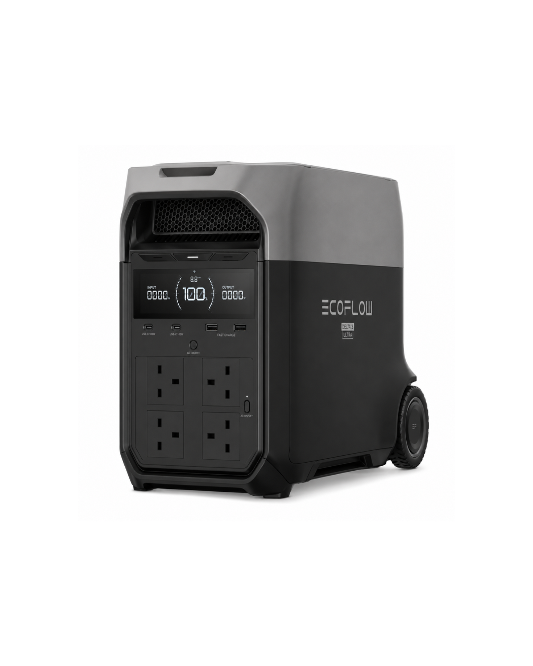 EcoFlow DELTA 3 Ultra Portable Power Station | 3072Wh, UK Plug