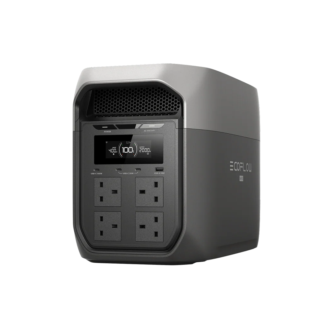 EcoFlow DELTA 3 Max (2048Wh) Portable Power Station (Box Open)