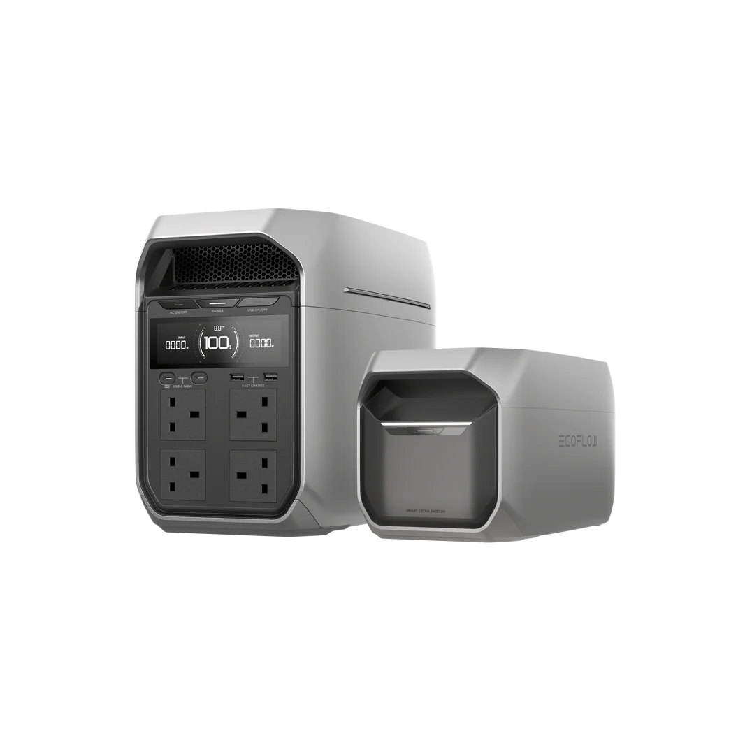 EcoFlow DELTA 3 Plus with Smart Extra Battery Bundle