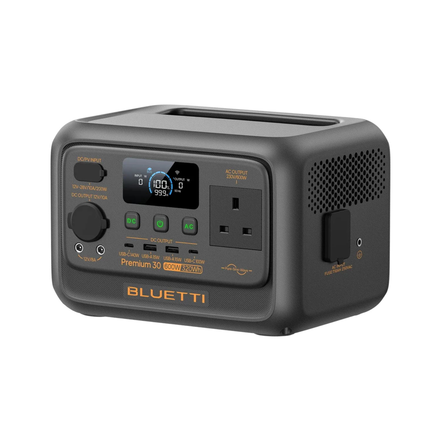 BLUETTI Premium 30 V2 Portable Power Station | 600W 320Wh