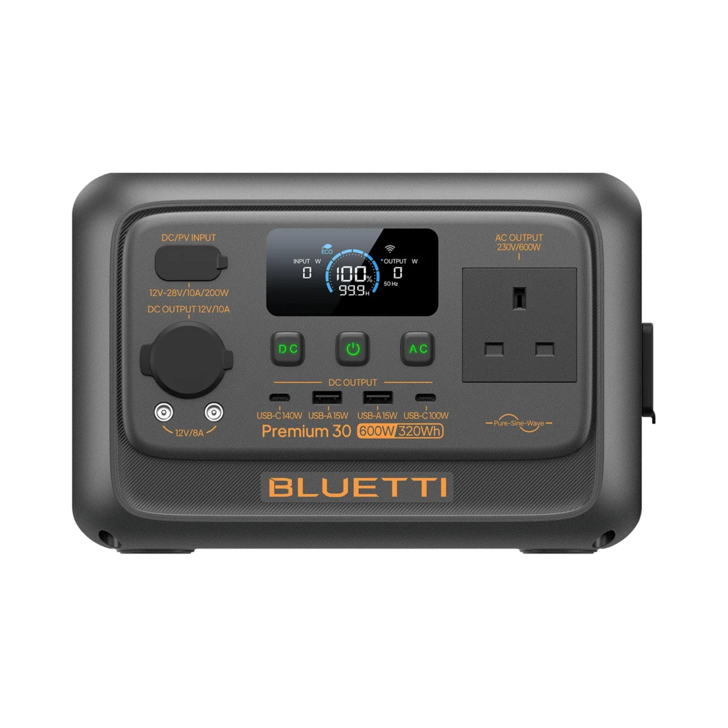 BLUETTI Premium 30 V2 Portable Power Station | 600W 320Wh