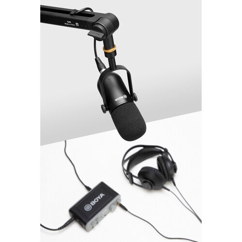 BOYA BY-DM500 Dynamic XLR Podcast Microphone