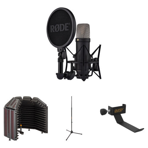RODE NT1 5th Generation Large-Diaphragm Cardioid Condenser XLR/USB Microphone Kit