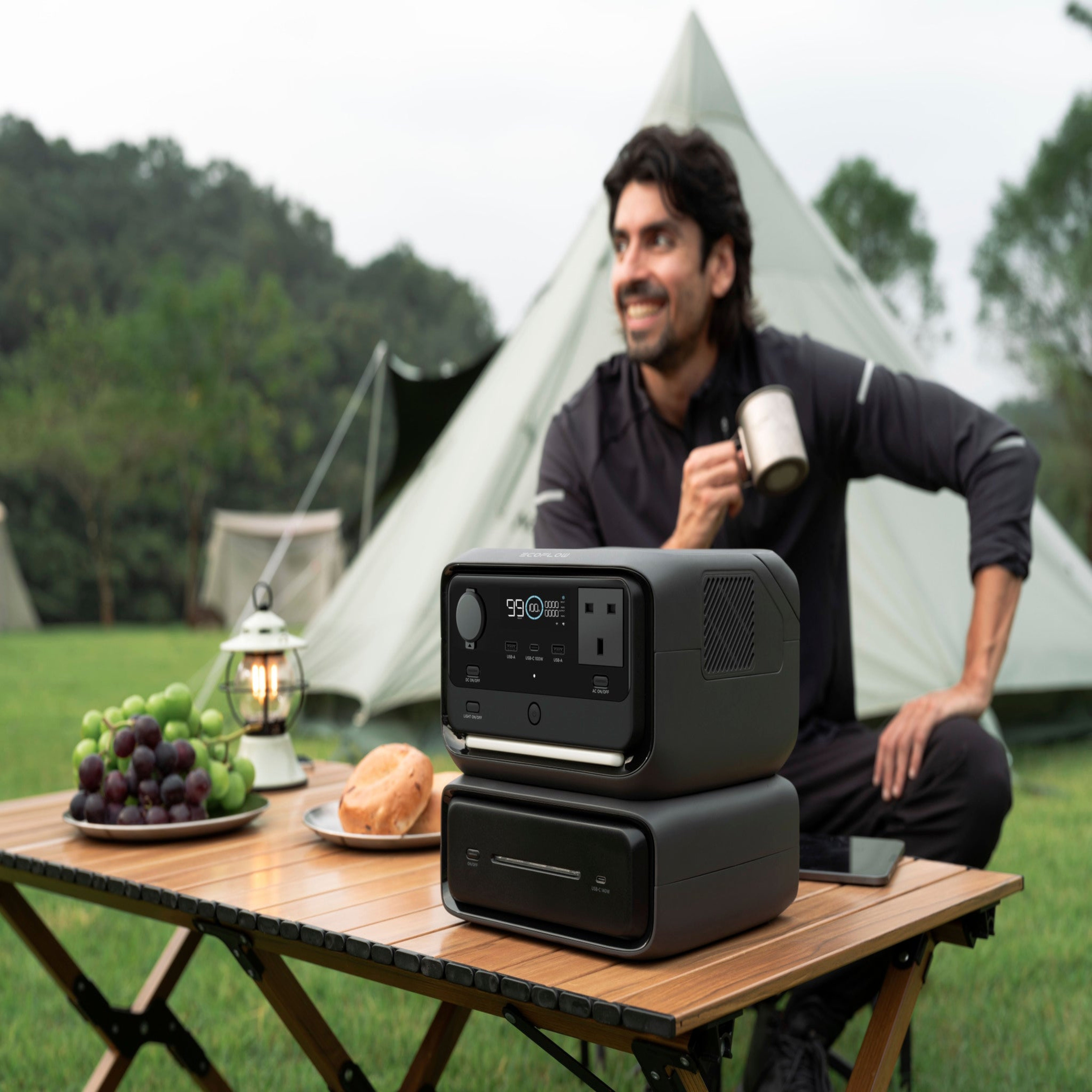 EcoFlow RIVER 3 Max (RIVER 3 Plus&EB300) Portable Power Station – 572Wh LFP Battery, 1200W Output