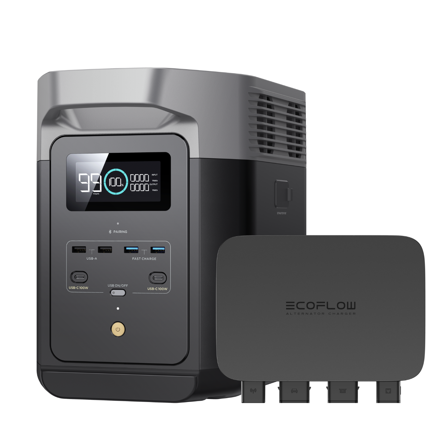 EcoFlow DELTA 2 + 800W Alternator Charger