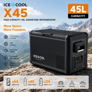 ICECOOL X45 High-Capacity 45L Adventure Refrigerator