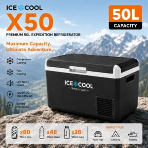 ICECOOL X50 Premium 50L Expedition Refrigerator