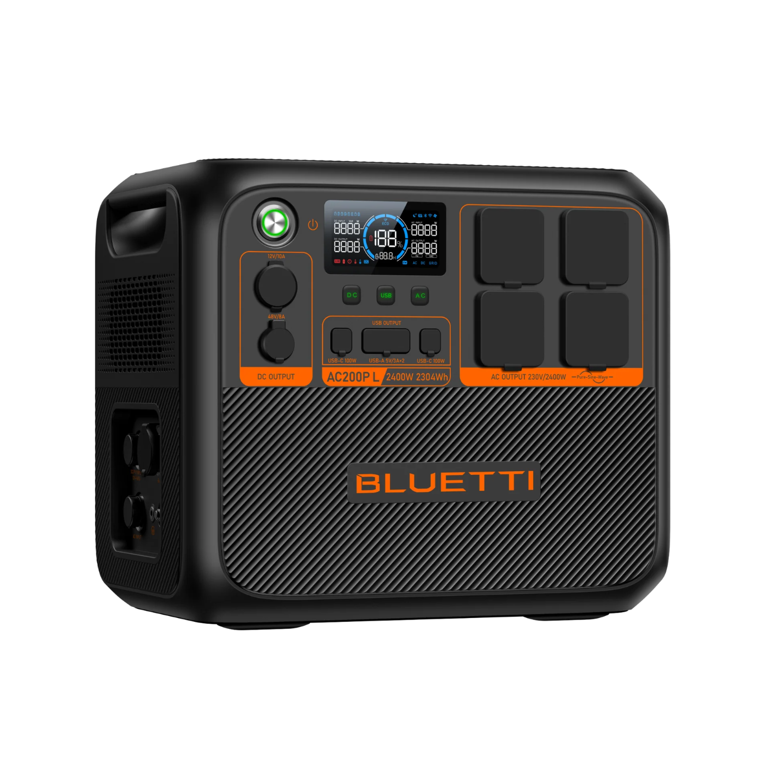 BLUETTI AC200P L Portable Power Station | 2,400W 2,304Wh