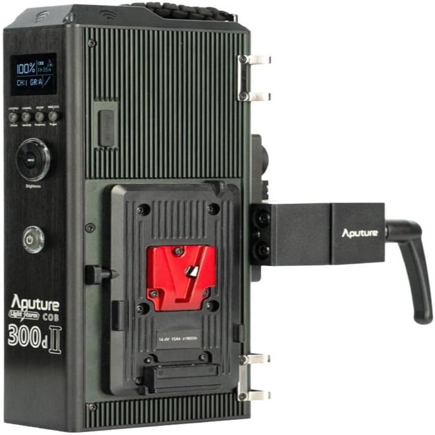 Aputure Light Storm C300d Mark II LED Light Kit with V-Mount Battery Plate