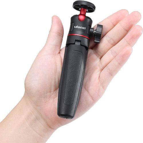 ULANZI MT-08 Extension Pole Tripod, Mini Selfie Stick Tripod Stand Handle Grip for iPhone 11 Pro Max Samsung OnePlus Google Smartphone Canon G7X Mark III Sony RX100 VII A6400 A6600 Cameras Vlogging