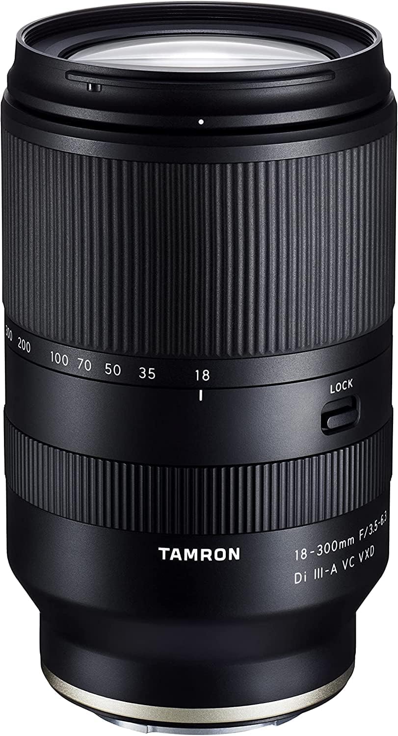 Tamron 18-300mm F/3.5-6.3 Di III-A VC VXD - Zoom Lens for APS-C mirrorless Sony Cameras-B061S