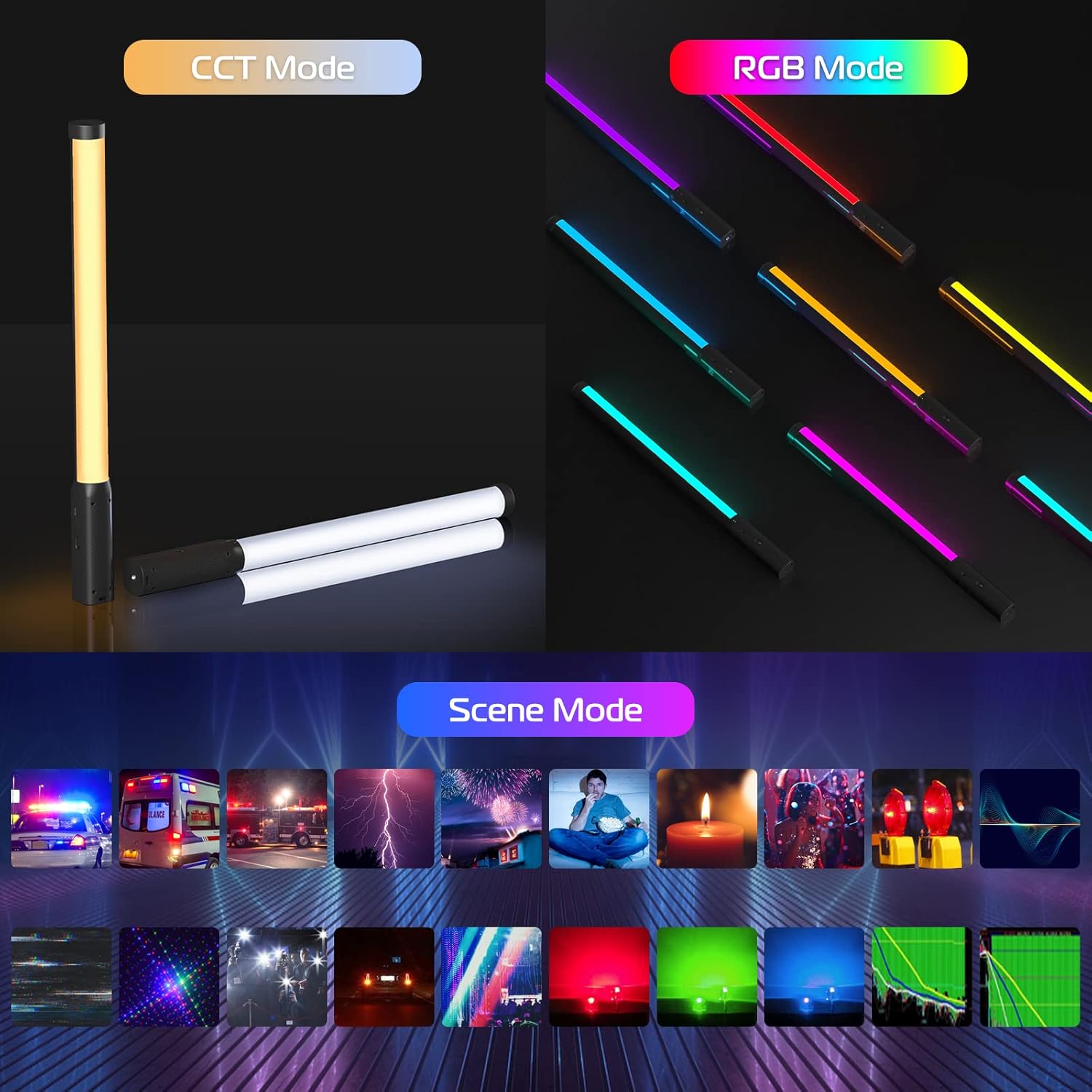 ULANZI VL119 RGB Hand Held Tube Light