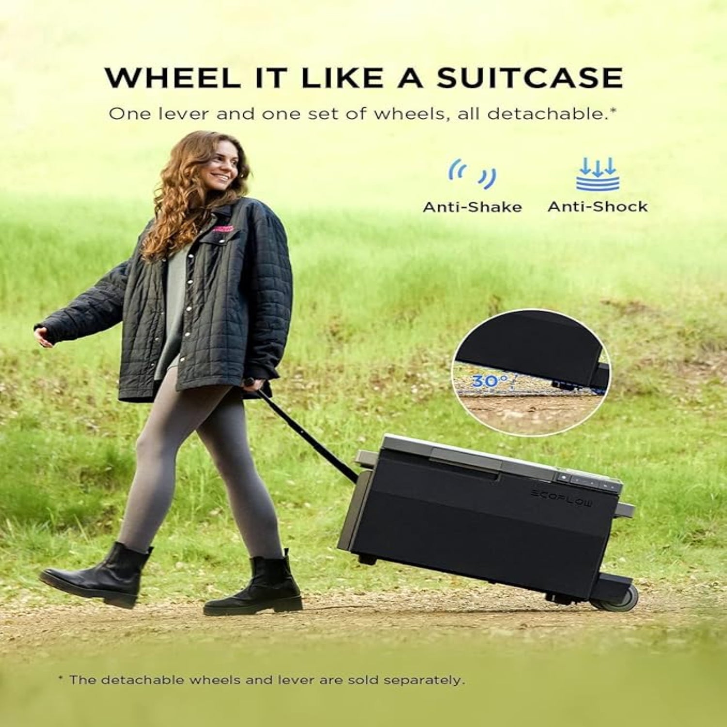 ECOFLOW GLACIER 38L Fridge Freezer with 298Wh Plug-in Battery, 12 Volt Refrigerator, Car Fridge, Electric Cooler for Truck, Van, RV, Camper, SUV, Boat, Camping, Road Trips?