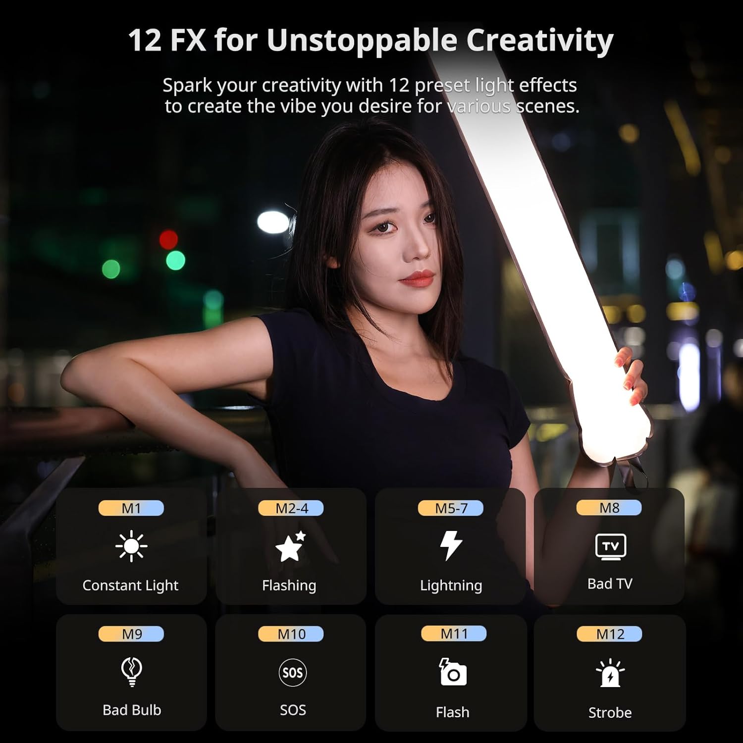 ULANZI UA20 Portable Air Tube Light 20W