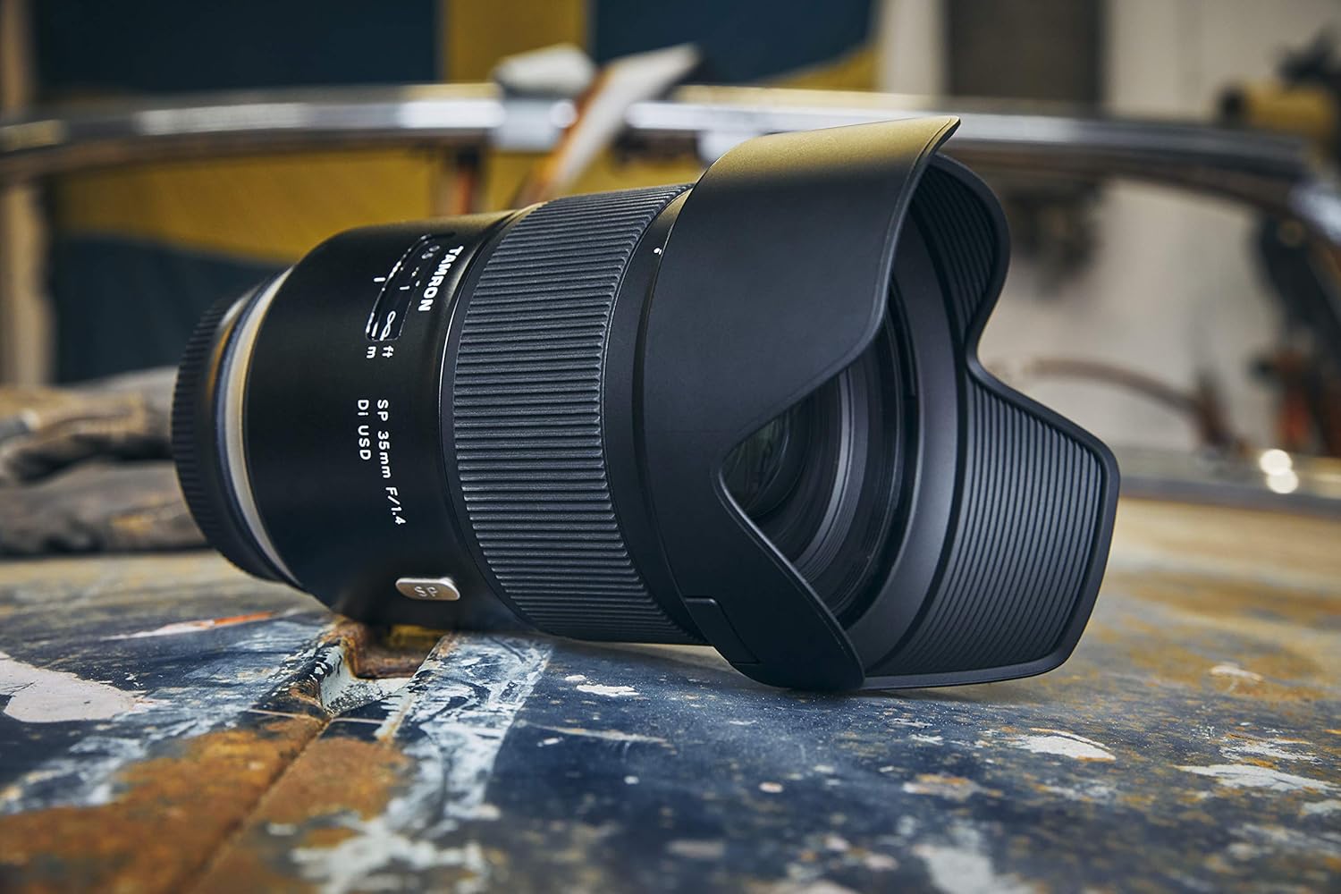 Tamron - SP 35 mm F/1.4 Di USD for DLSR - Lens for Nikon Cameras - Black - F045N