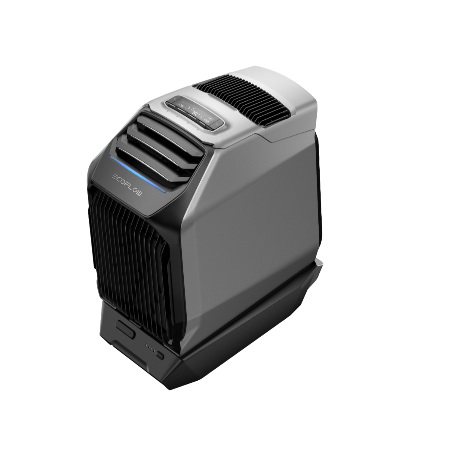 EcoFlow WAVE 2 Portable Air Conditioner (5100BTUs cooling,6100BTUs Heating ) Grey Color With Wave 2 Battery