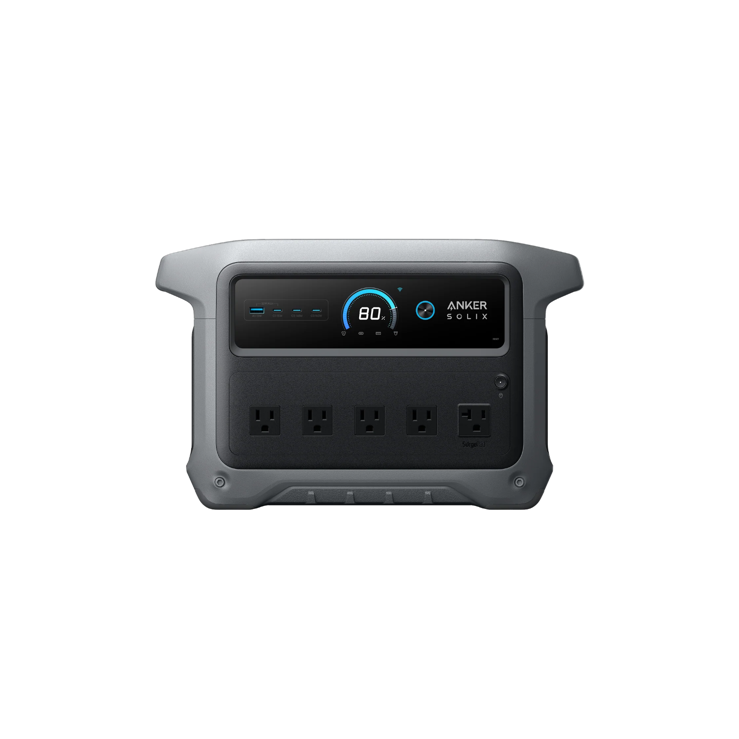 Anker SOLIX C1000 Gen2 Portable Power Station, 1024Wh Capacity, 2000W Output, 3000W Peak, HyperFlash 49min Recharge, 10 Ports, 10ms UPS, Solar & App Control, Quiet Durable LFP Battery | C1000Gen2