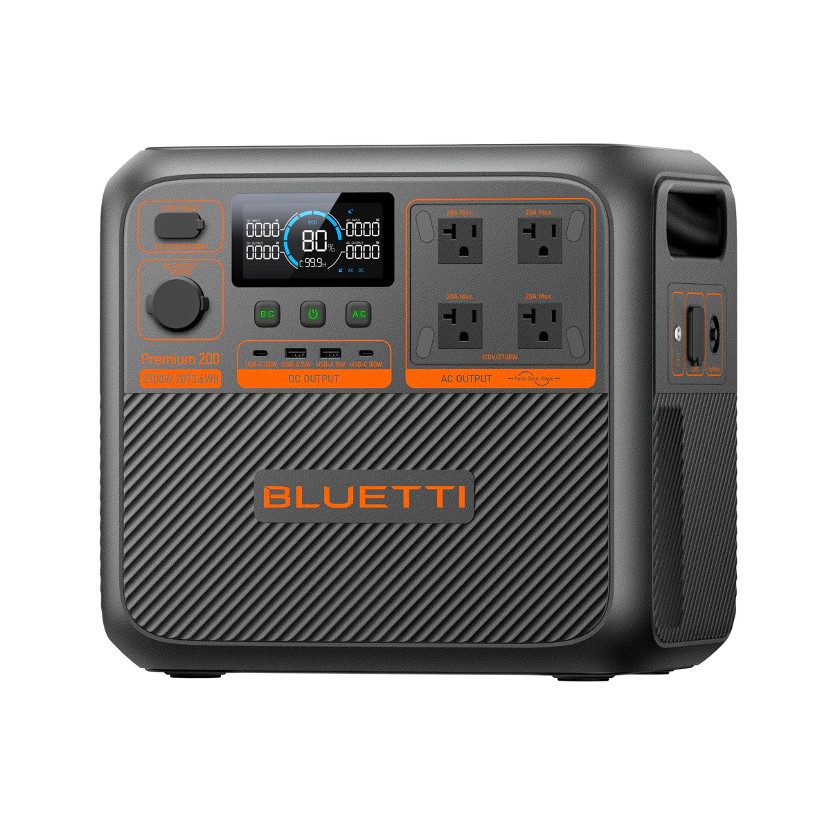 BLUETTI Premium 200 V2 Portable  Power Station(2700W,2073.6WH) UK Plug.