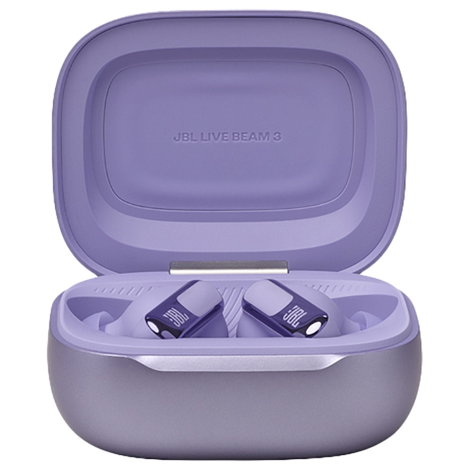 JBL LIVE BEAM 3 True Wireless Noise Cancelling Closed-Stick Earbuds Purple