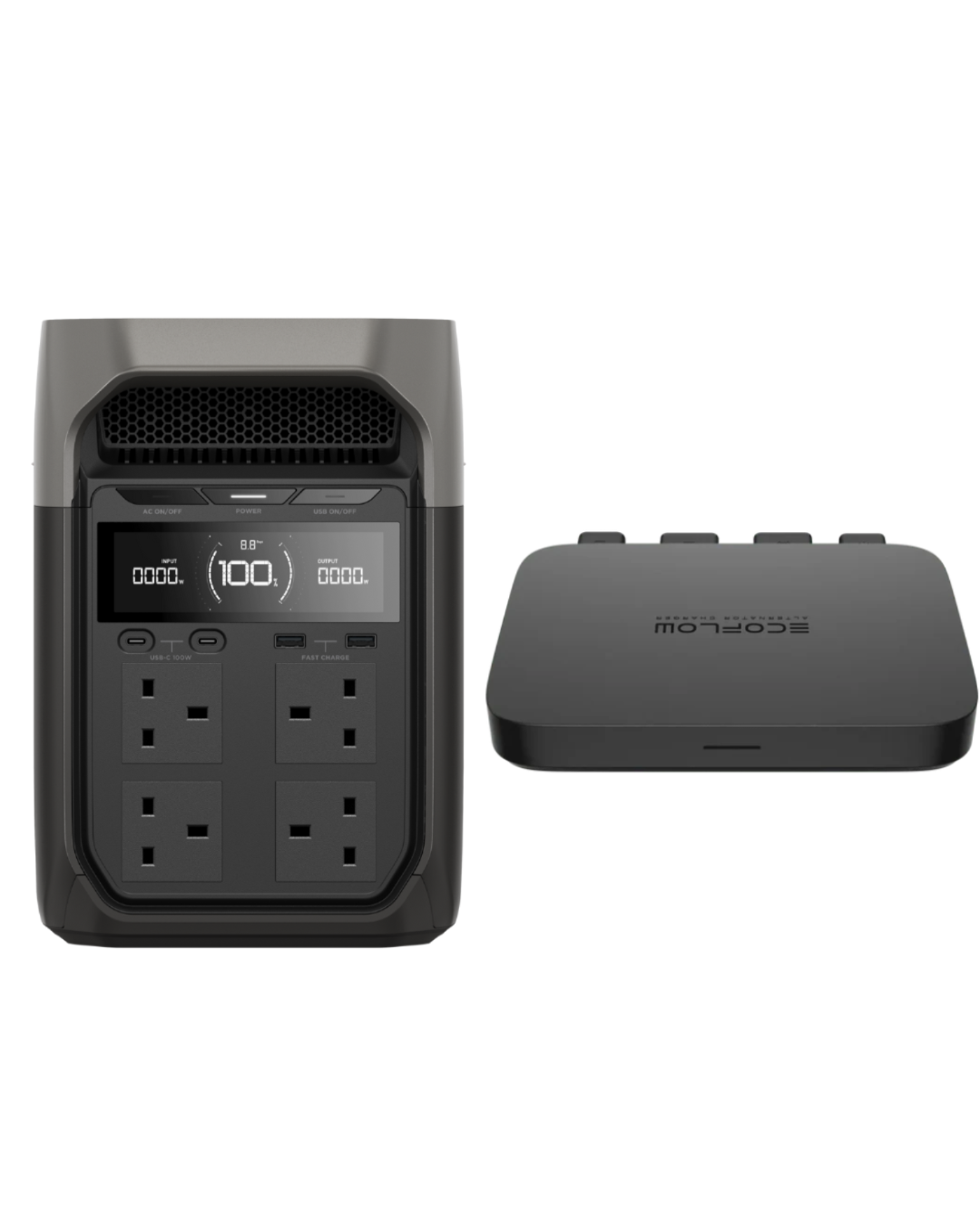 EcoFlow DELTA 3 + 800W Alternator Charger + Bag Bundle – Best Portable Power in UAE