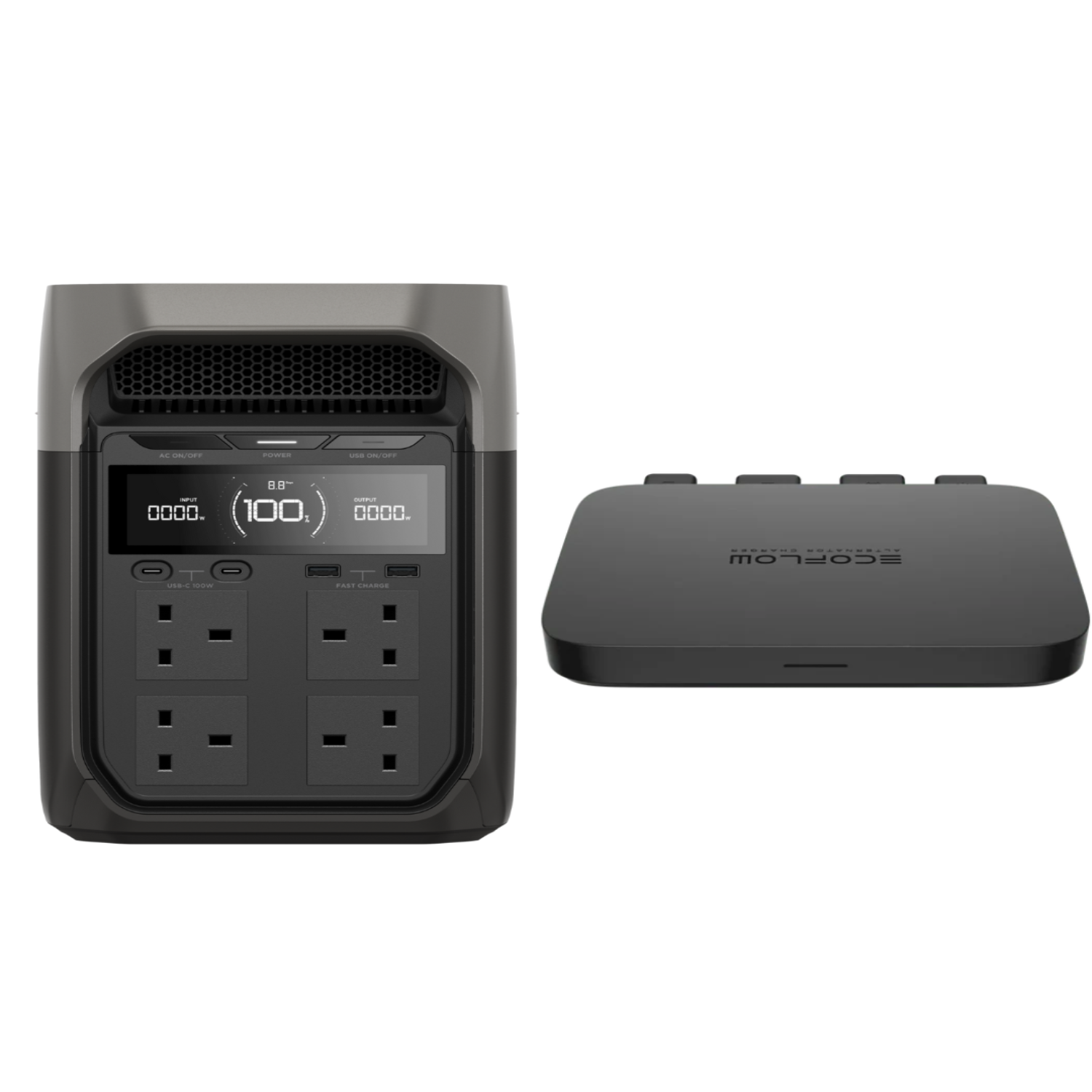 EcoFlow DELTA 3 + 800W Alternator Charger Bundle – Best Portable Power in UAE